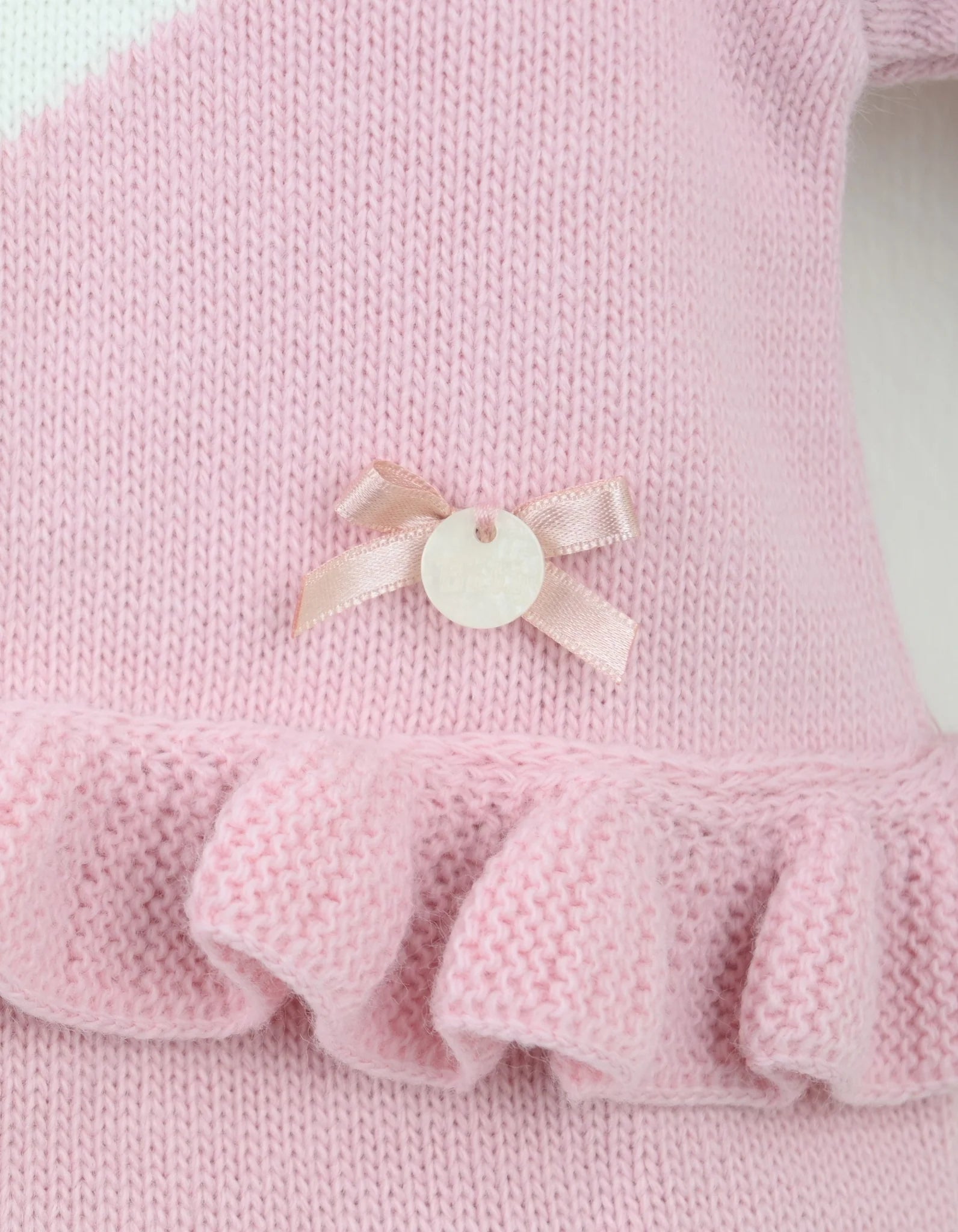 Sienna Pink Ruffle Heart Set