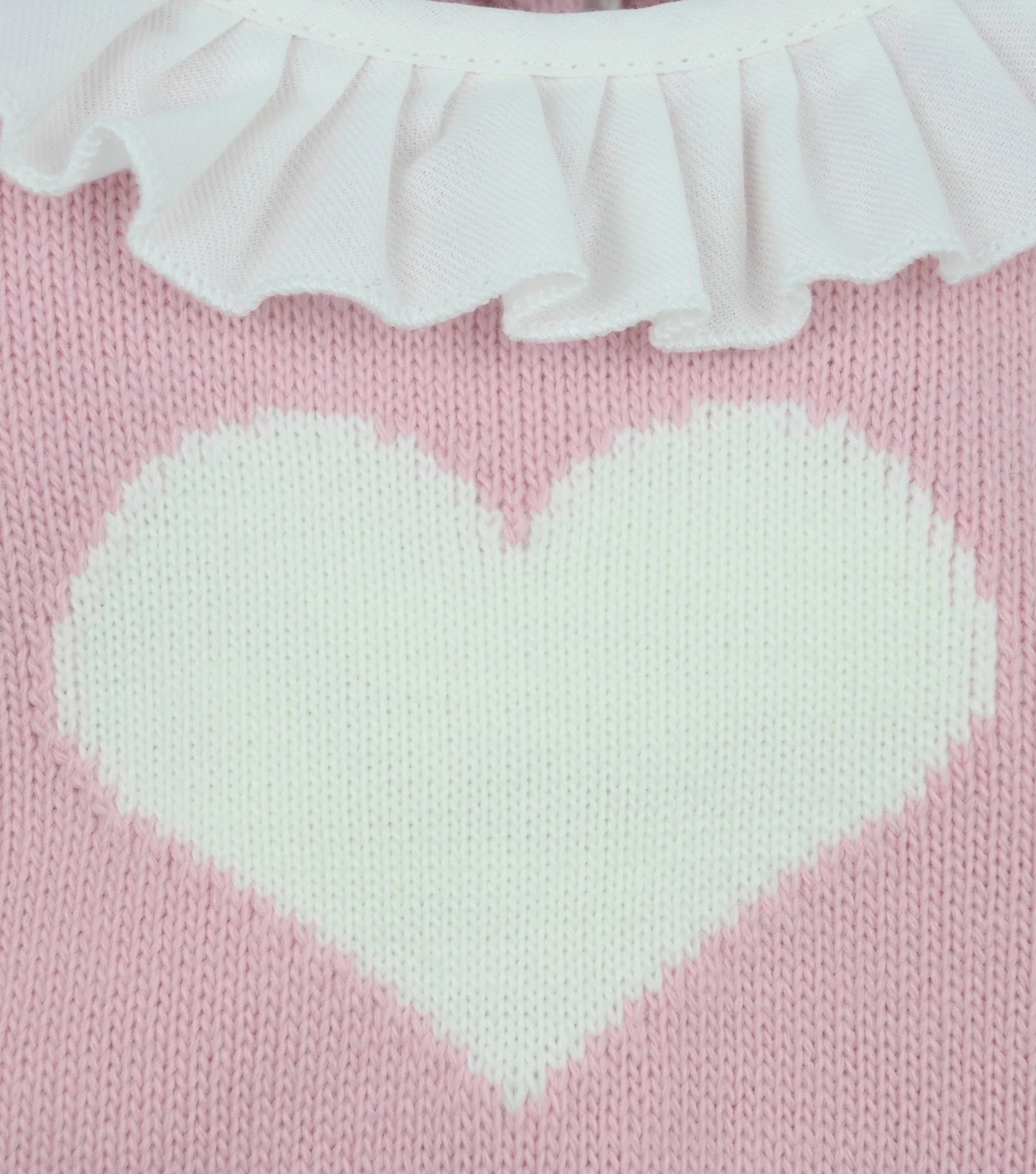 Sienna Pink Ruffle Heart Set