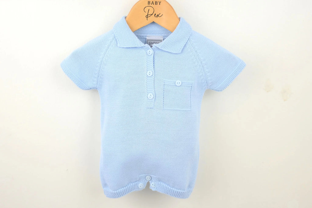 Leo Short Set Baby Blue