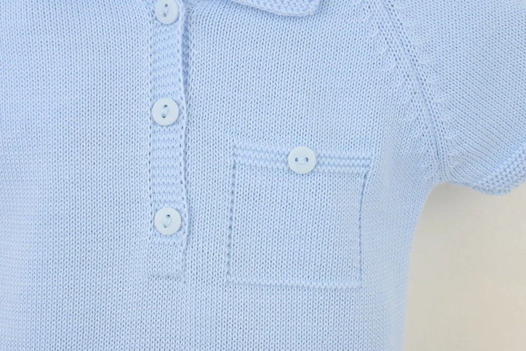 Leo Short Set Baby Blue