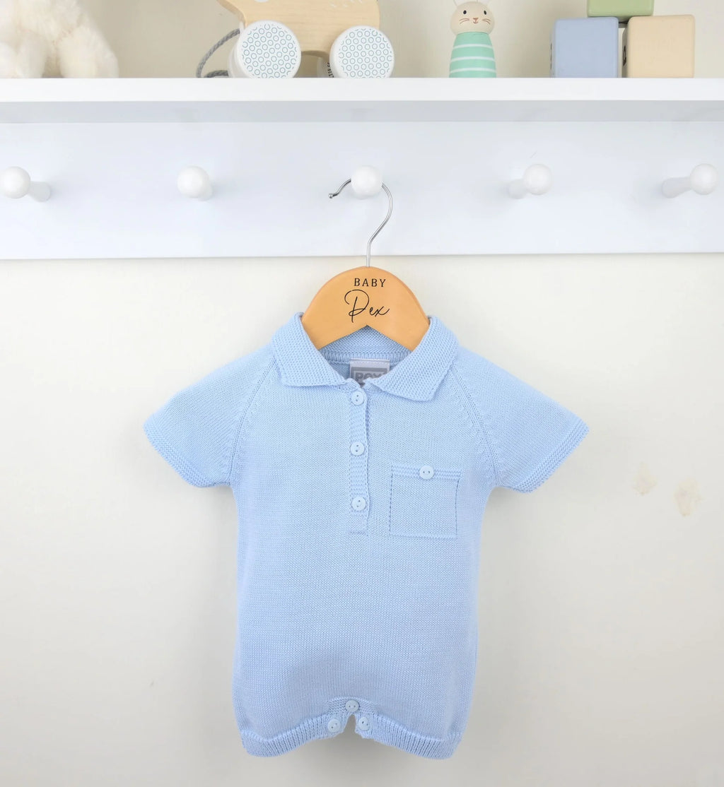 Leo Short Set Baby Blue