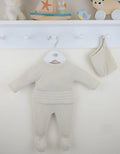 Welcome to the World Unisex Beige Set - 3 Piece