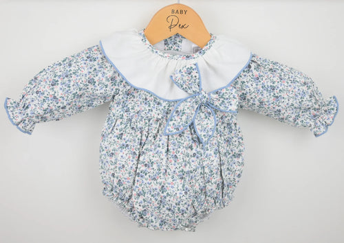 Bonnie Floral Bow Romper