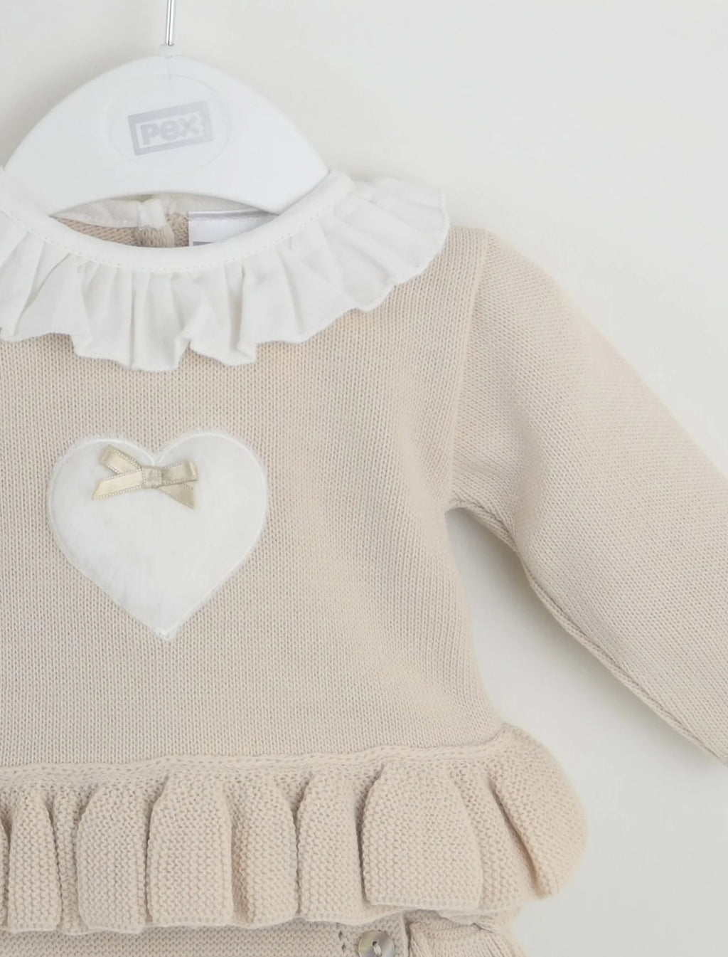 Sienna Beige Ruffle Short Set