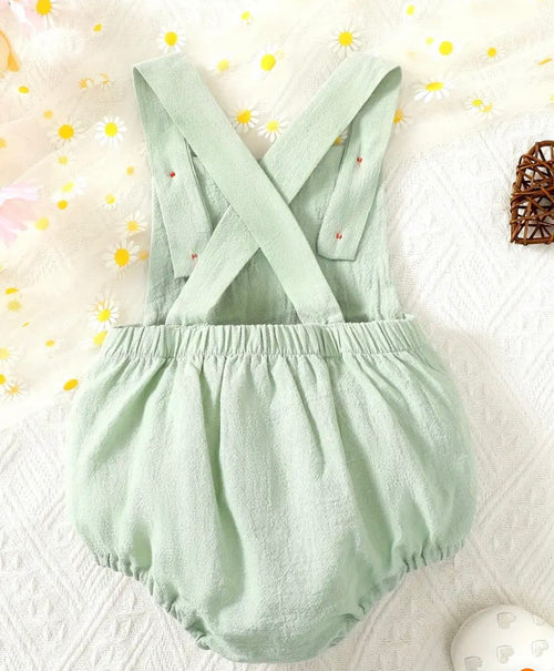 Duckling Romper Mint Green